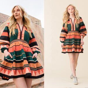 Ulla Johnson Minka Dress - Pine - NWT - Size 2